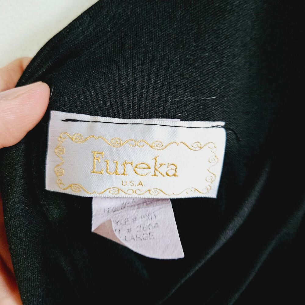 Eureka Women's 2X One Shoulder Ruffled Strap Mini Dress Black Glam Semi Formal - Picture 7 of 7